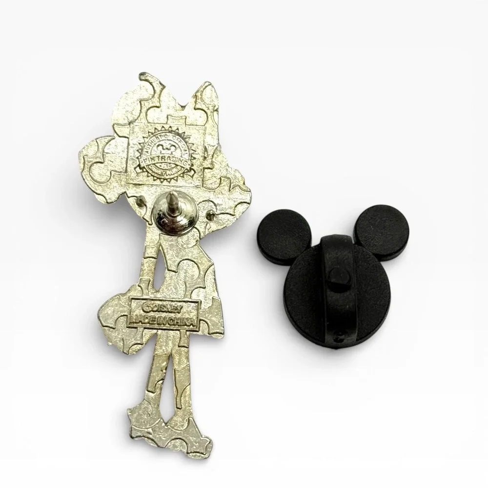 Disney Pin Minnie Mouse Paris Fashion Glamour Enamel Disney Pin Trading - Picture 2 of 2